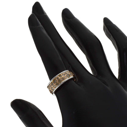Kashikey Melange Brown Diamond Ring K18BG Ladies [Used]