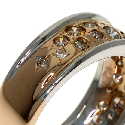 Kashikey Melange Brown Diamond Ring K18BG Ladies [Used]