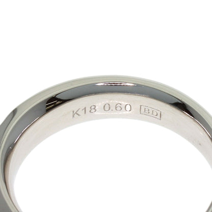 Kashikey Melange Brown Diamond Ring K18 White Gold Ladies [Used]