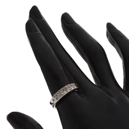 Kashikey Melange Brown Diamond Ring K18 White Gold Ladies [Used]