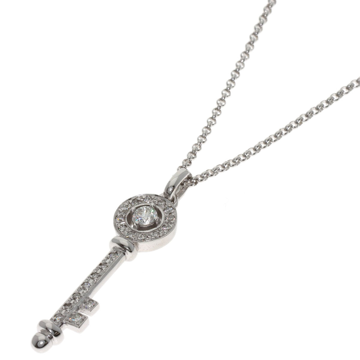 VENDOME Diamond Necklace K18 White Gold Ladies [Used]