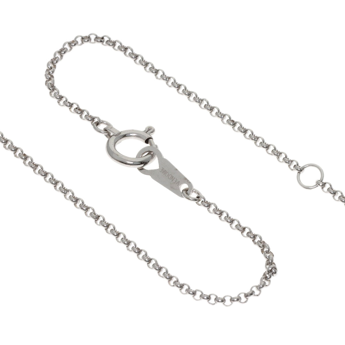VENDOME Diamond Necklace K18 White Gold Ladies [Used]