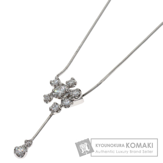 VENDOME Diamond Necklace Platinum PT950 PT850Ladies [Used]