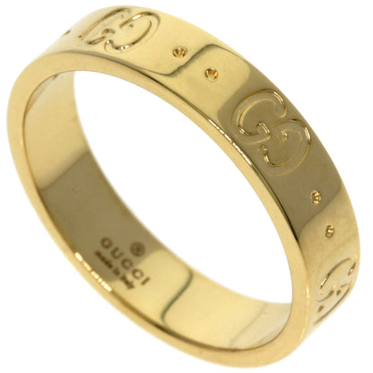GUCCI Icon # 11 Ring K18 Yellow Gold Ladies [Used]