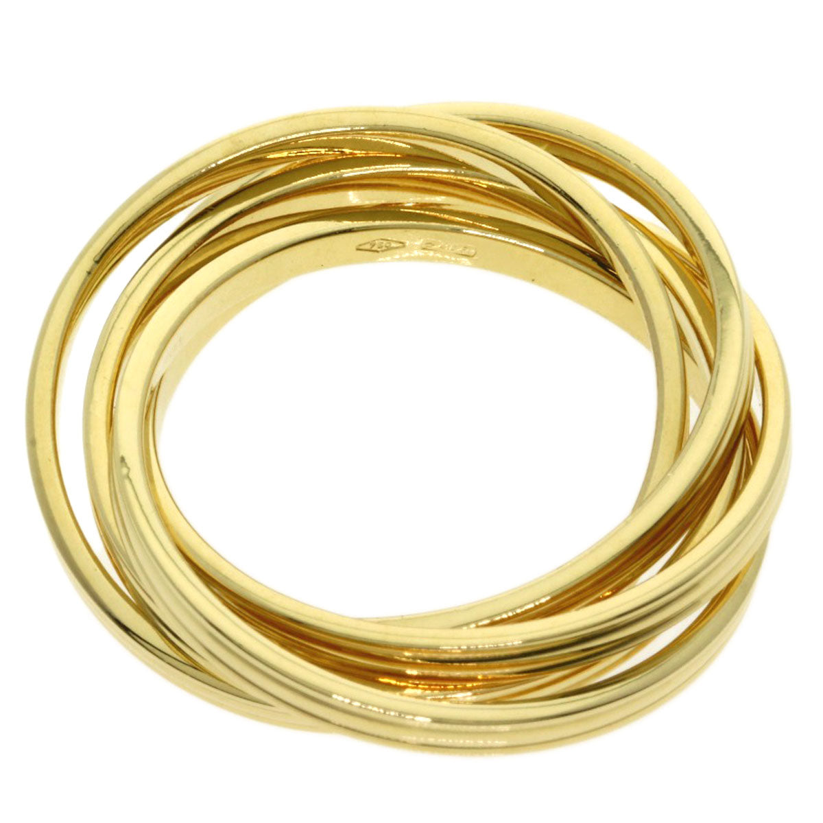 GUCCI 5 hooks Ring K18 Yellow Gold Ladies [Used]