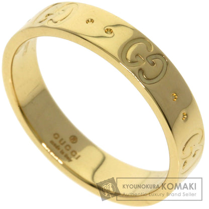 GUCCI Icon # 12 Ring K18 Yellow Gold Ladies [Used]