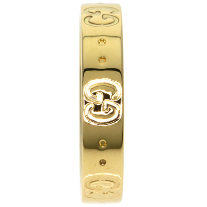GUCCI Icon # 12 Ring K18 Yellow Gold Ladies [Used]
