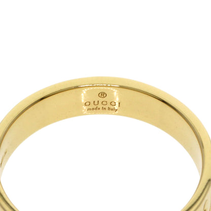 GUCCI Icon # 12 Ring K18 Yellow Gold Ladies [Used]