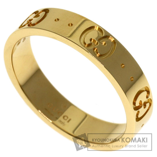 GUCCI Icon # 11 Ring K18 Yellow Gold Ladies [Used]