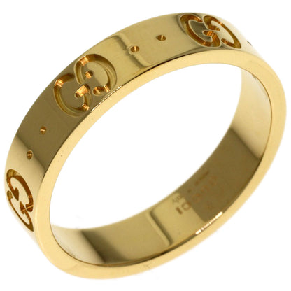 GUCCI Icon # 11 Ring K18 Yellow Gold Ladies [Used]