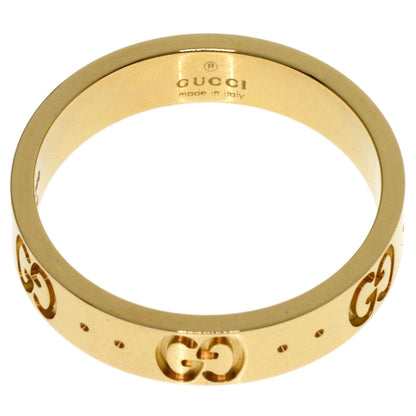 GUCCI Icon # 11 Ring K18 Yellow Gold Ladies [Used]