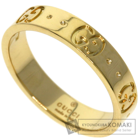 GUCCI Icon # 11 Ring K18 Yellow Gold Ladies [Used]