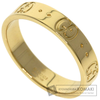 GUCCI Icon # 12 Ring K18 Yellow Gold Ladies [Used]