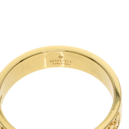 GUCCI Icon # 12 Ring K18 Yellow Gold Ladies [Used]