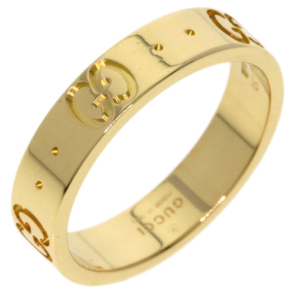 GUCCI Icon # 9 Ring K18 Yellow Gold Ladies [Used]