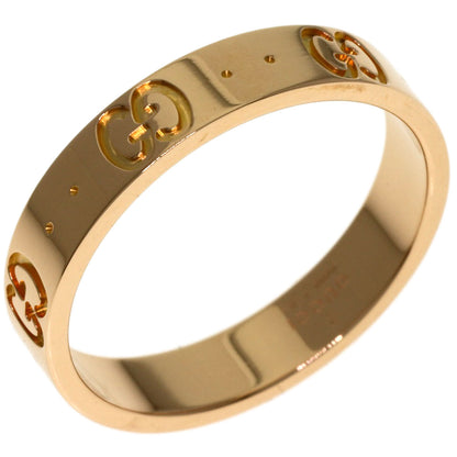 GUCCI Icon # 15 Ring K18 Pink Gold Ladies [Used]