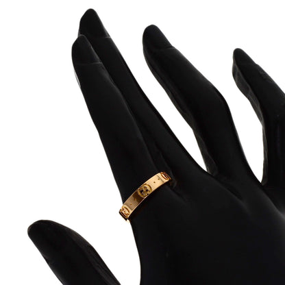 GUCCI Icon # 15 Ring K18 Pink Gold Ladies [Used]