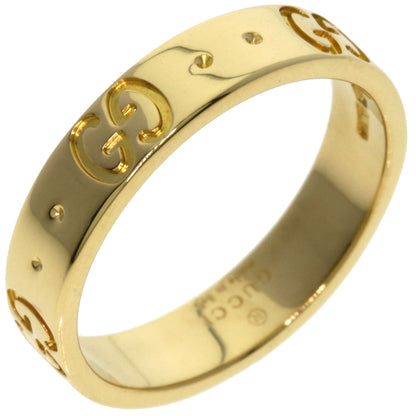 GUCCI アイコン #8 Ring K18 Yellow Gold Ladies [Used]
