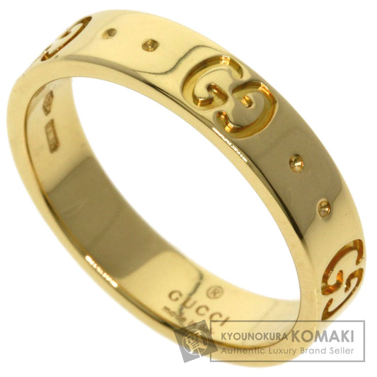 GUCCI Icon # 9 Ring K18 Yellow Gold Ladies [Used]