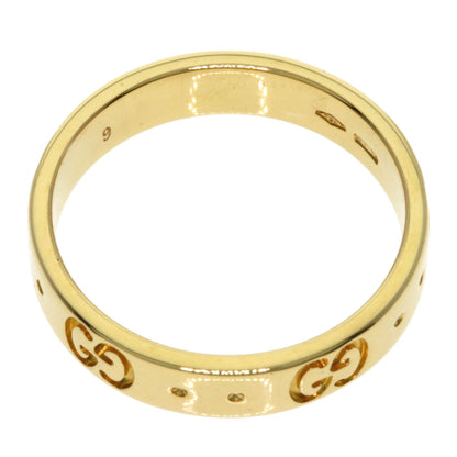 GUCCI Icon # 9 Ring K18 Yellow Gold Ladies [Used]