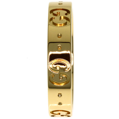 GUCCI Icon # 12 Ring K18 Yellow Gold Ladies [Used]
