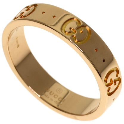 GUCCI Icon # 11 Ring K18 Pink Gold Ladies [Used]