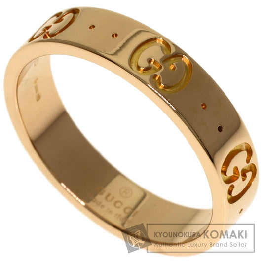 GUCCI Icon # 11 Ring K18 Pink Gold Ladies [Used]