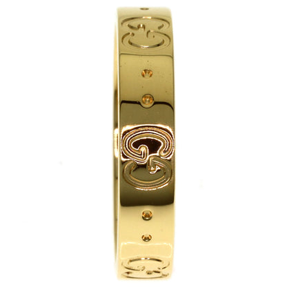 GUCCI Icon # 12 Ring K18 Yellow Gold Ladies [Used]