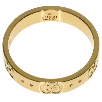 GUCCI Icon # 12 Ring K18 Yellow Gold Ladies [Used]