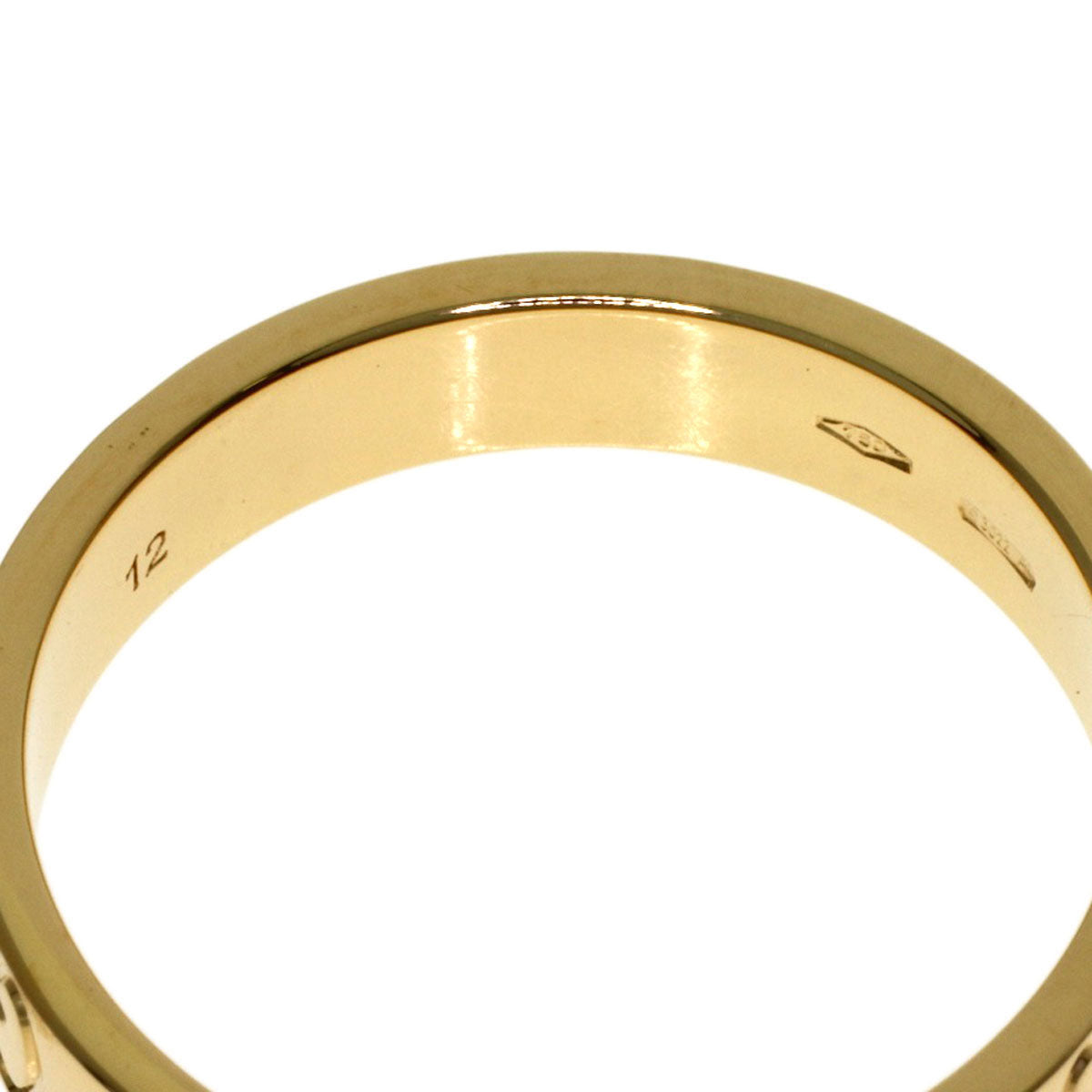 GUCCI Icon # 12 Ring K18 Yellow Gold Ladies [Used]