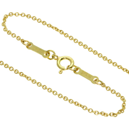 TIFFANY&Co. Open heart Necklace K18 Yellow Gold Ladies [Used]