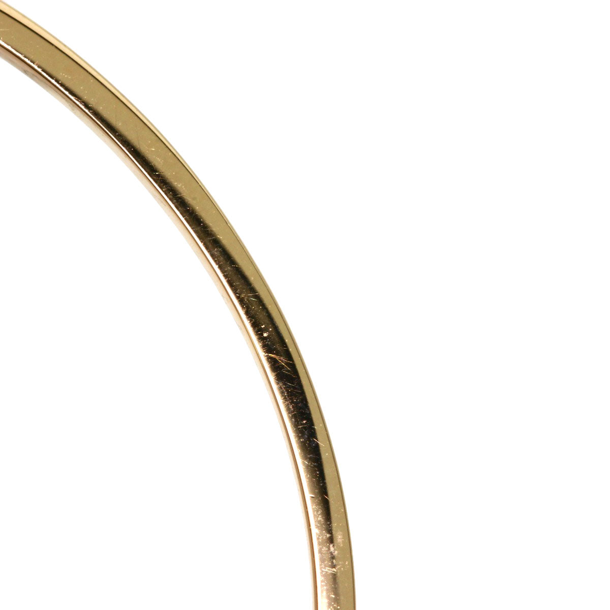 TIFFANY&Co. T smile small Necklace K18 Pink Gold Ladies [Used]