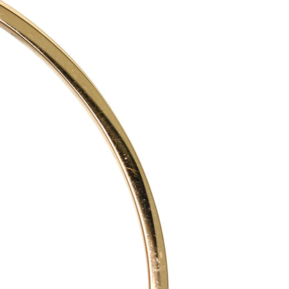 TIFFANY&Co. T smile small Necklace K18 Pink Gold Ladies [Used]
