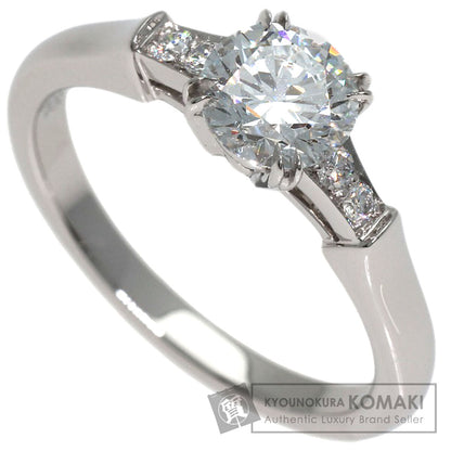 HARRY WINSTON Round Cut Trist Diamond Ring Platinum PT950 Ladies [Used]