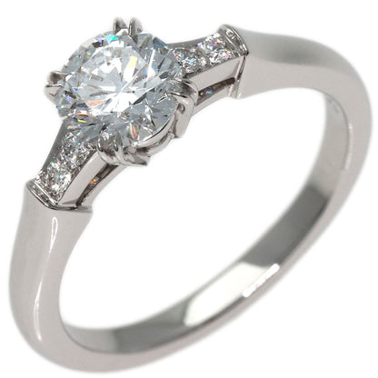HARRY WINSTON Round Cut Trist Diamond Ring Platinum PT950 Ladies [Used]