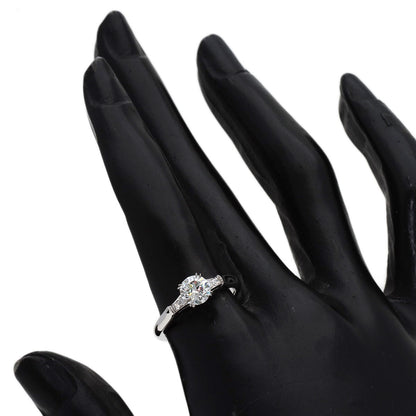 HARRY WINSTON Round Cut Trist Diamond Ring Platinum PT950 Ladies [Used]