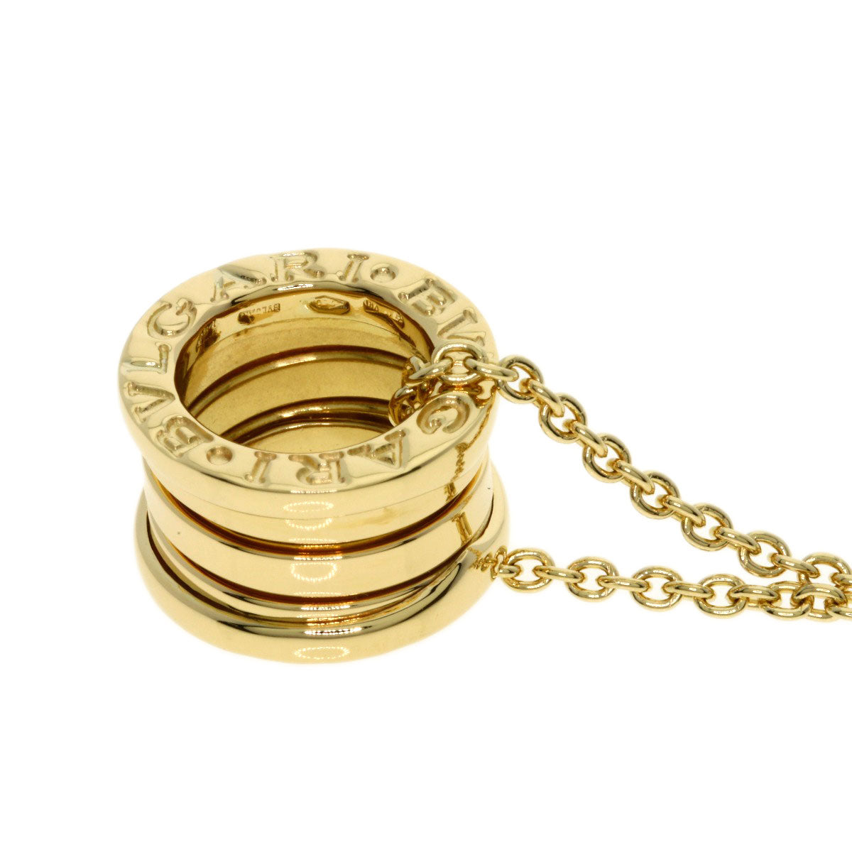 BVLGARI B.zero1 Necklace K18 Yellow Gold Ladies [Used]