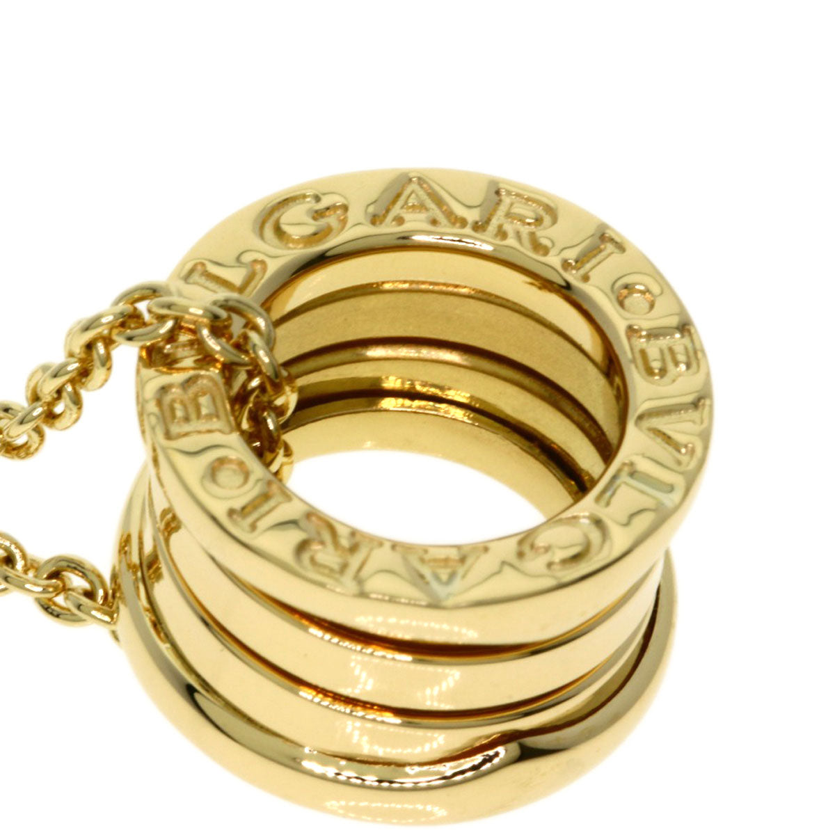 BVLGARI B.zero1 Necklace K18 Yellow Gold Ladies [Used]