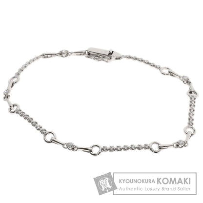 De Beers LINE Diamond Bracelet Platinum PT900 Ladies [Used]