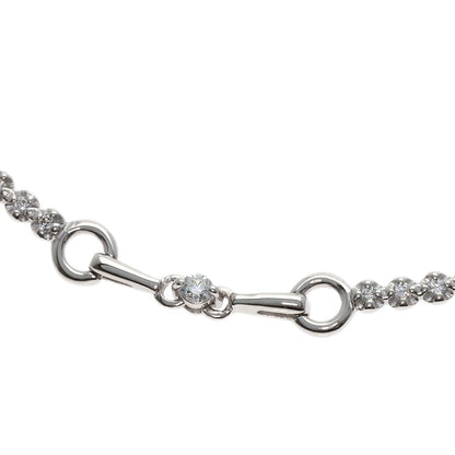 De Beers LINE Diamond Bracelet Platinum PT900 Ladies [Used]