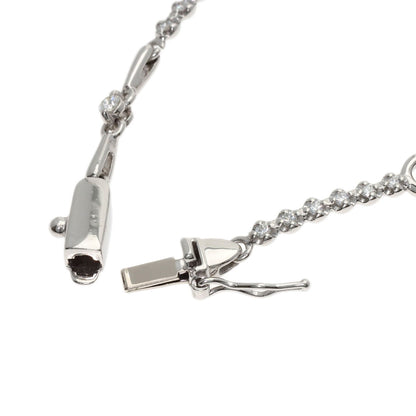 De Beers LINE Diamond Bracelet Platinum PT900 Ladies [Used]