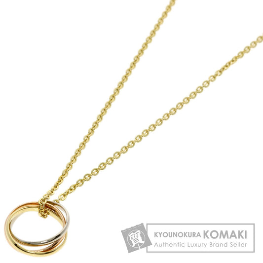 CARTIER Trinity Necklace K18 Yellow Gold 18K Pink GoldLadies [Used]