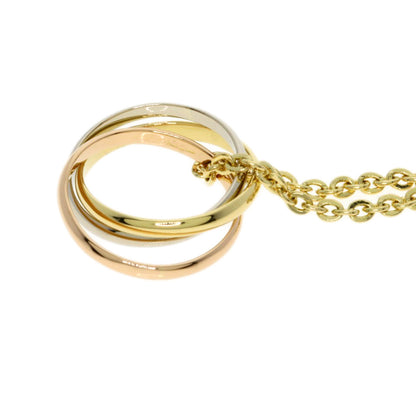 CARTIER Trinity Necklace K18 Yellow Gold 18K Pink GoldLadies [Used]