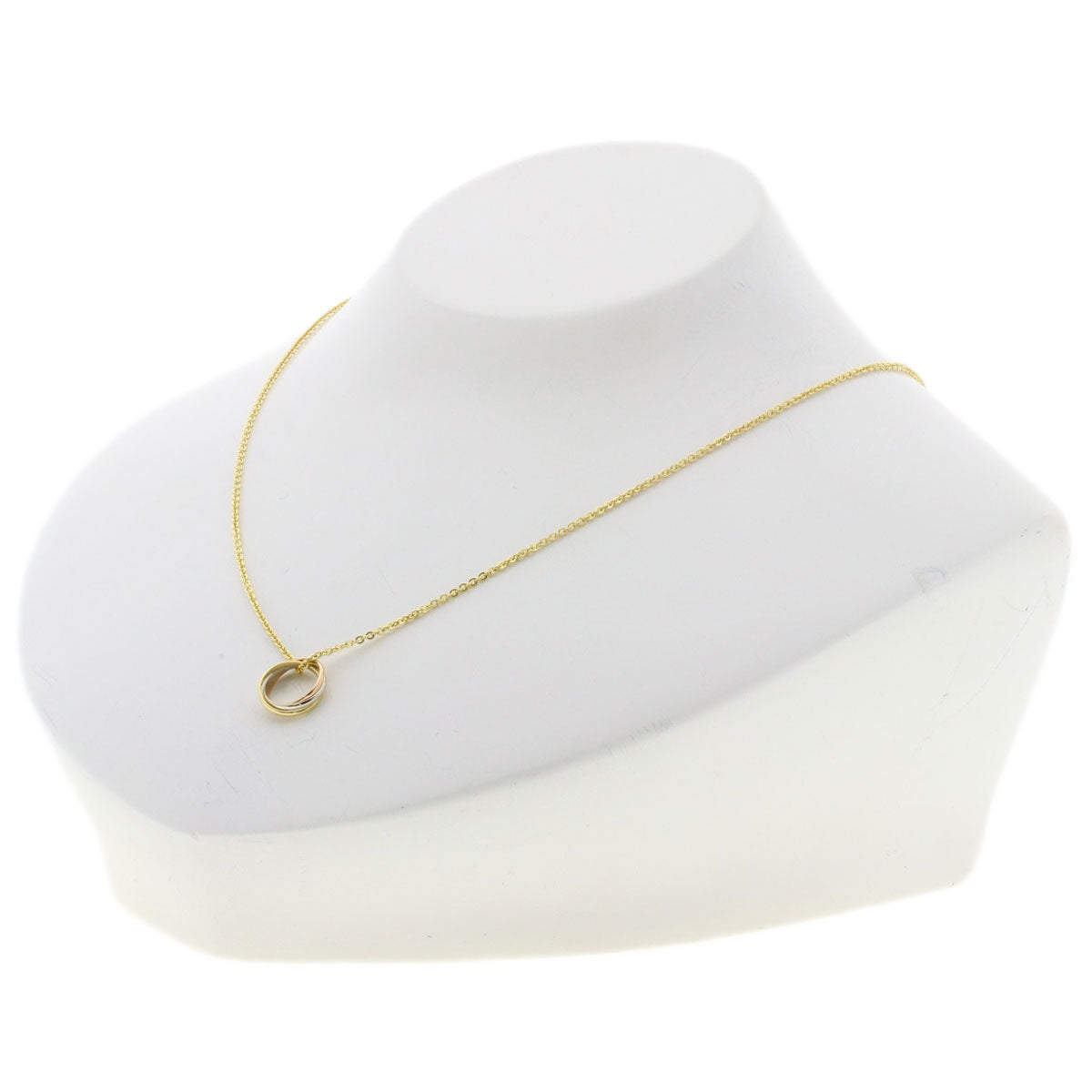 CARTIER Trinity Necklace K18 Yellow Gold 18K Pink GoldLadies [Used]