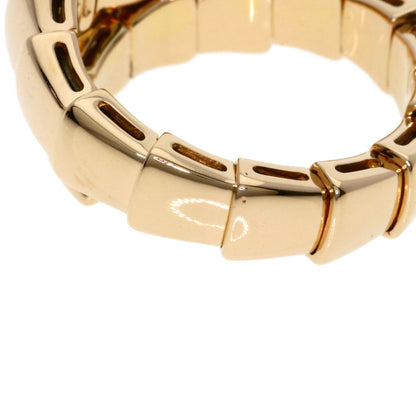 BVLGARI Serpenti Viper Diamond M Ring K18 Pink Gold Ladies [Used]