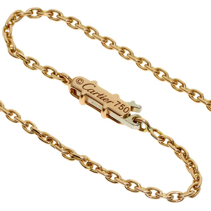 CARTIER Chain 16.5" Necklace K18 Yellow Gold Ladies [Used]