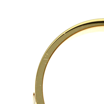 CARTIER Mini love ring #50 Ring K18 Yellow Gold Ladies [Used]