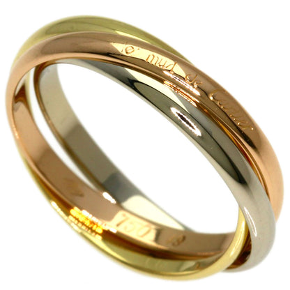 CARTIER Trinity SM #49 Ring K18 Yellow Gold K18 White GoldLadies [Used]