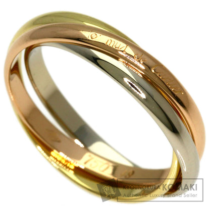 CARTIER Trinity SM #49 Ring K18 Yellow Gold K18 White GoldLadies [Used]