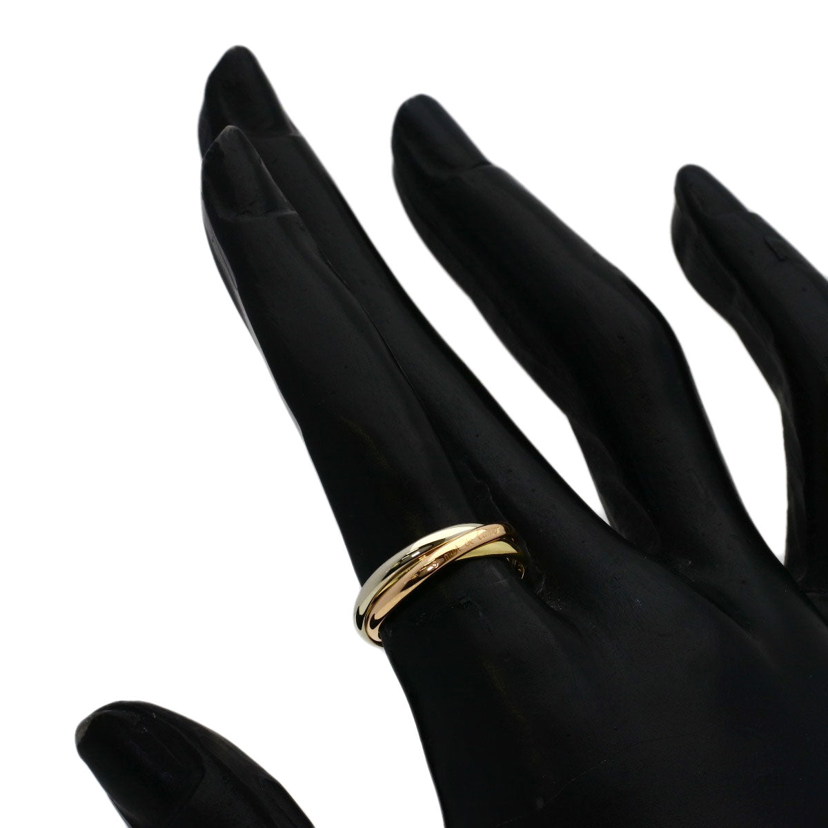 CARTIER Trinity SM #49 Ring K18 Yellow Gold K18 White GoldLadies [Used]